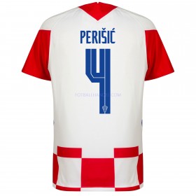 Herre Fotballdrakter Kroatia Ivan Perišić 4 Hjemme Euro 2020 Kortermet